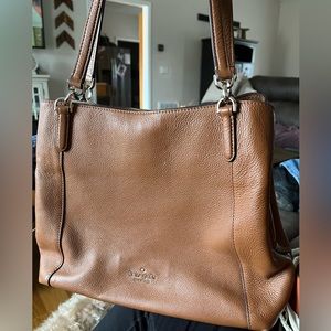 Brown Leather Kate Spade Purse; excellent condition